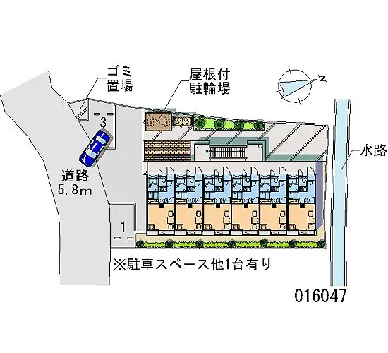 ★手数料０円★高崎市倉賀野町 月極駐車場